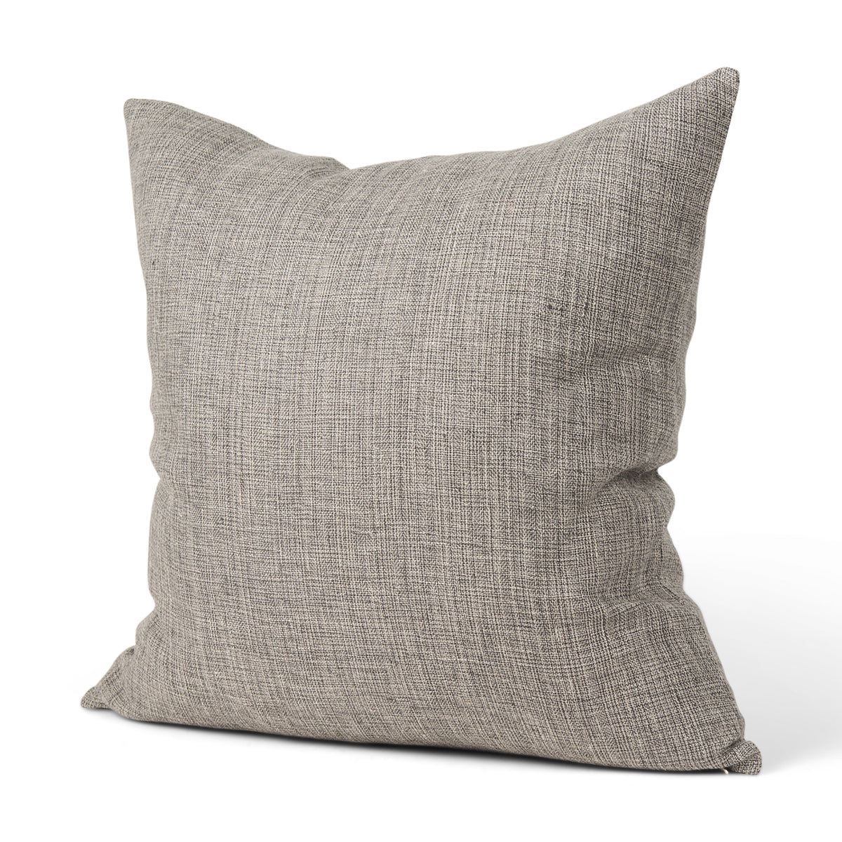 Jacklyn Gray 22x22 Linen Square Decorative Pillow Cover