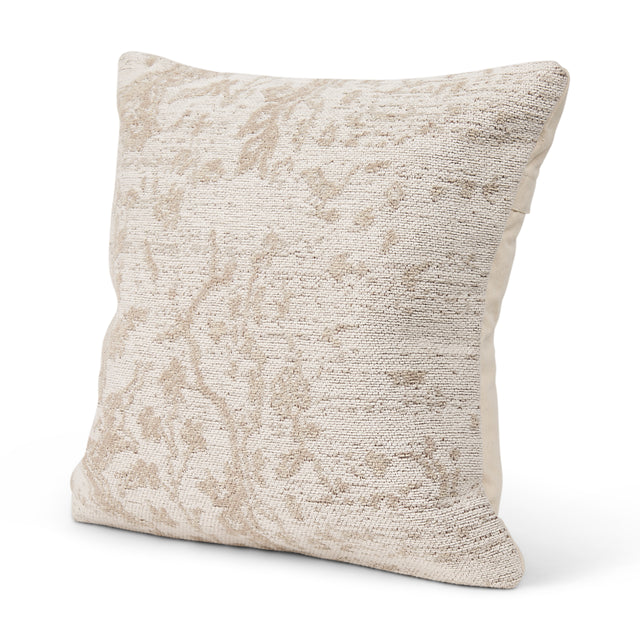 Khloe Cream 20x20 Square Pillow Cover
