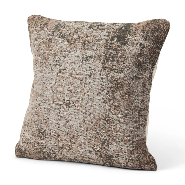 Khloe Taupe 20x20 Square Pillow Cover