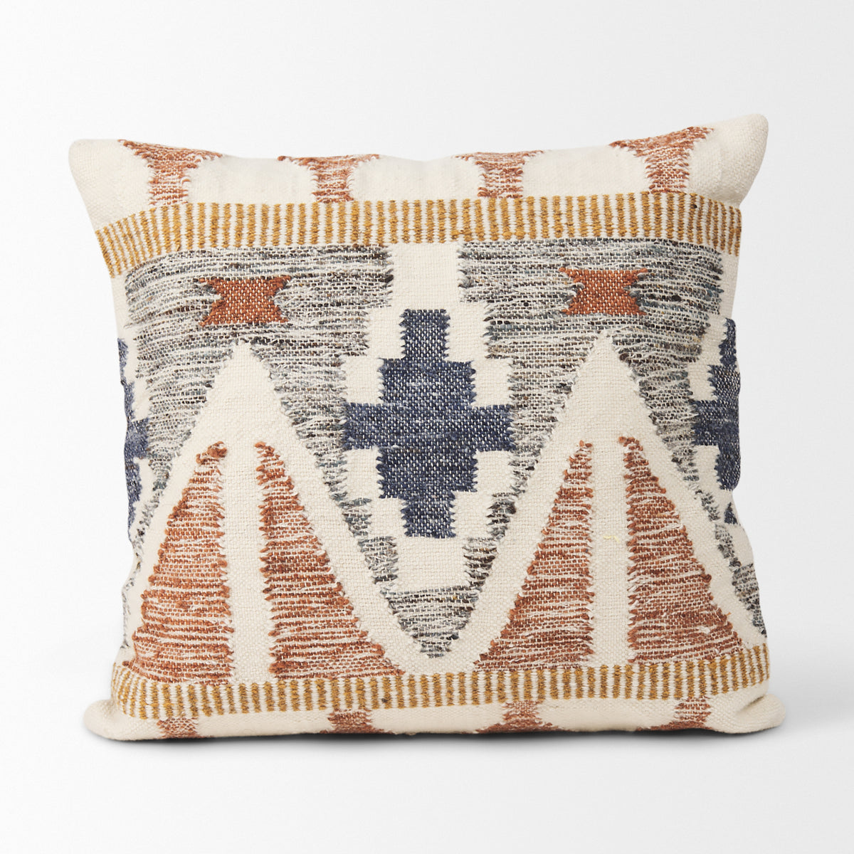 Kenzie Multicolor 20x20 Print Square Pillow Cover