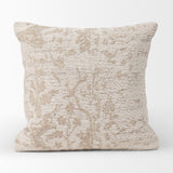 Khloe Cream 20x20 Square Pillow Cover