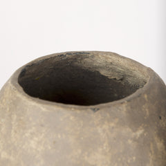 Rundal Gray Large Paper Mache Vase