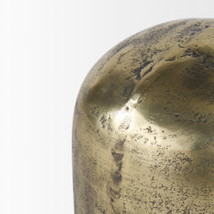 Quonset Brass Short Aluminum Metal Ornament
