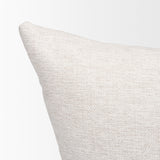 Halston Oatmeal Arm Pillow in Performance Fabric