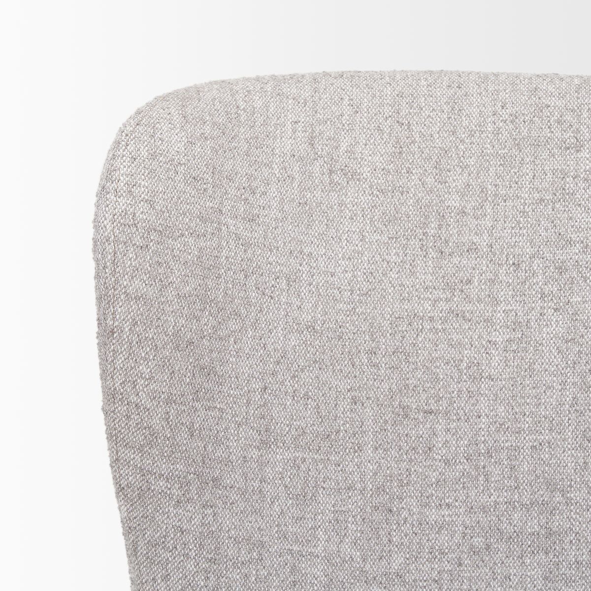 Hartt Matte Black/Gray Dining Chair Fabric
