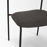 Corey Gray Contoured Back Dining Side Chair (Set of 2)