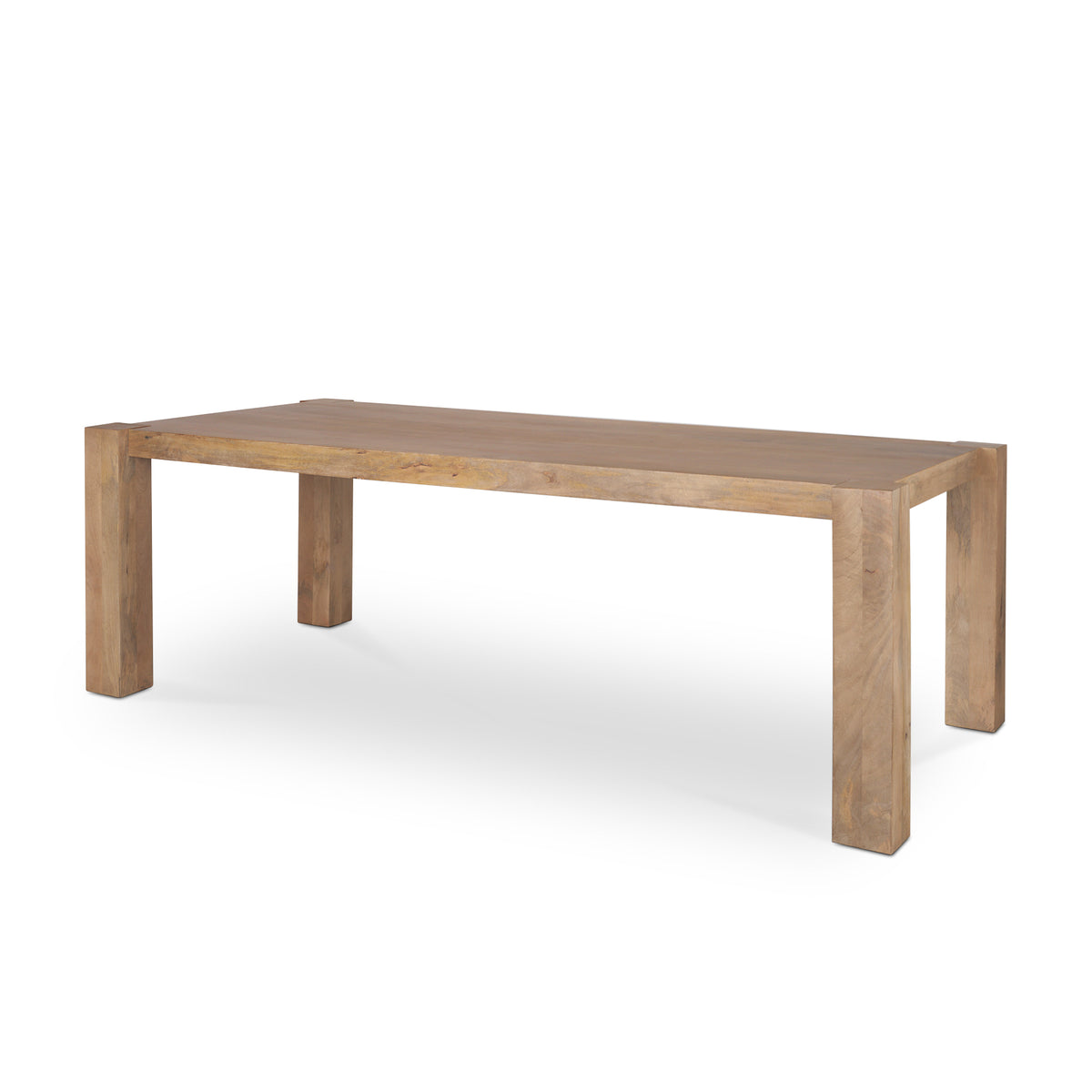 Beth Light Brown Rectangular Dining Table