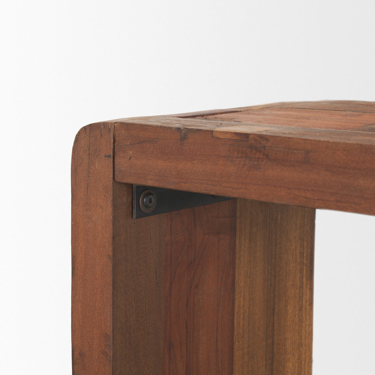 Estelle Brown Rustic Reclaimed Wood Console Table