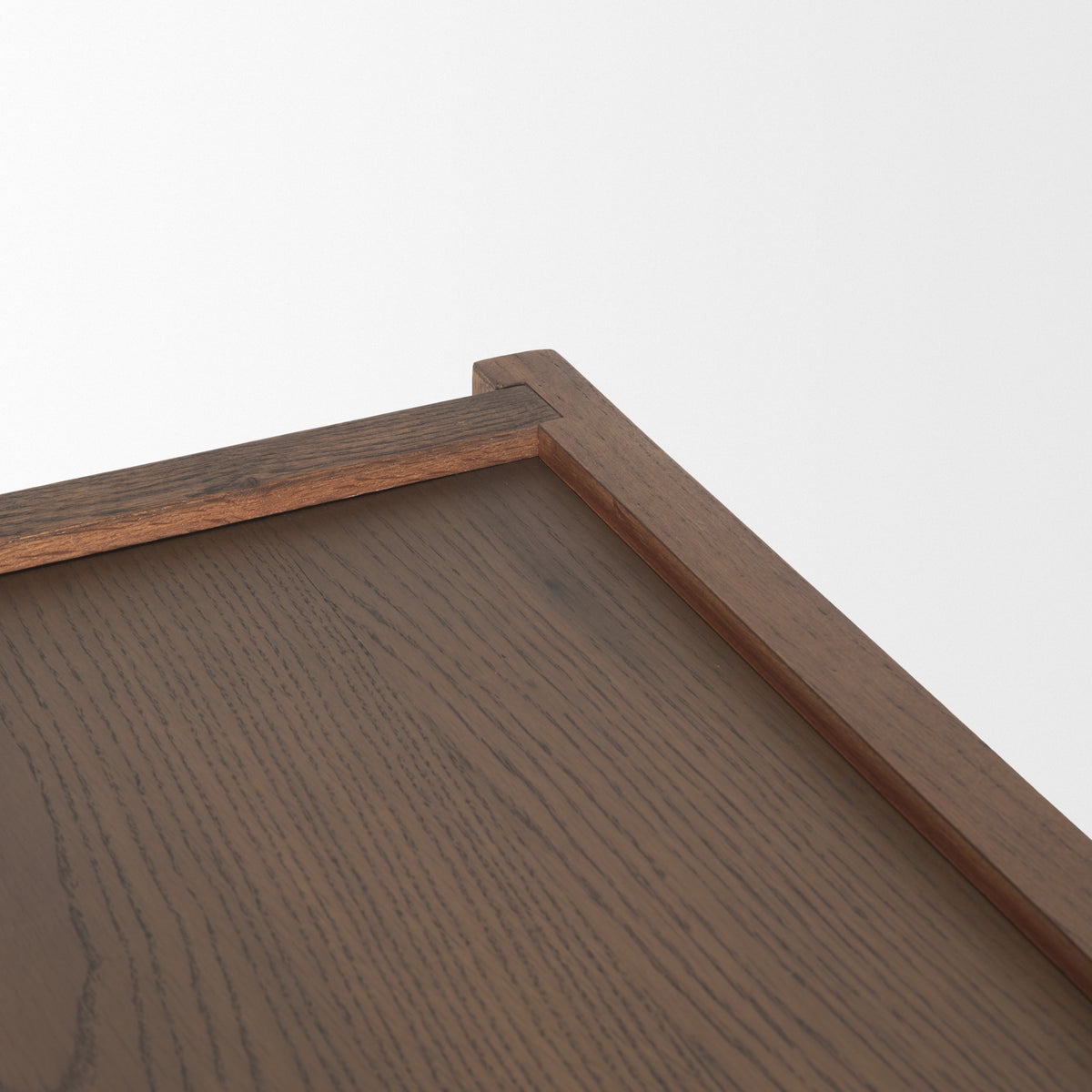 Laraya Dark Brown Wood Arched Console Table