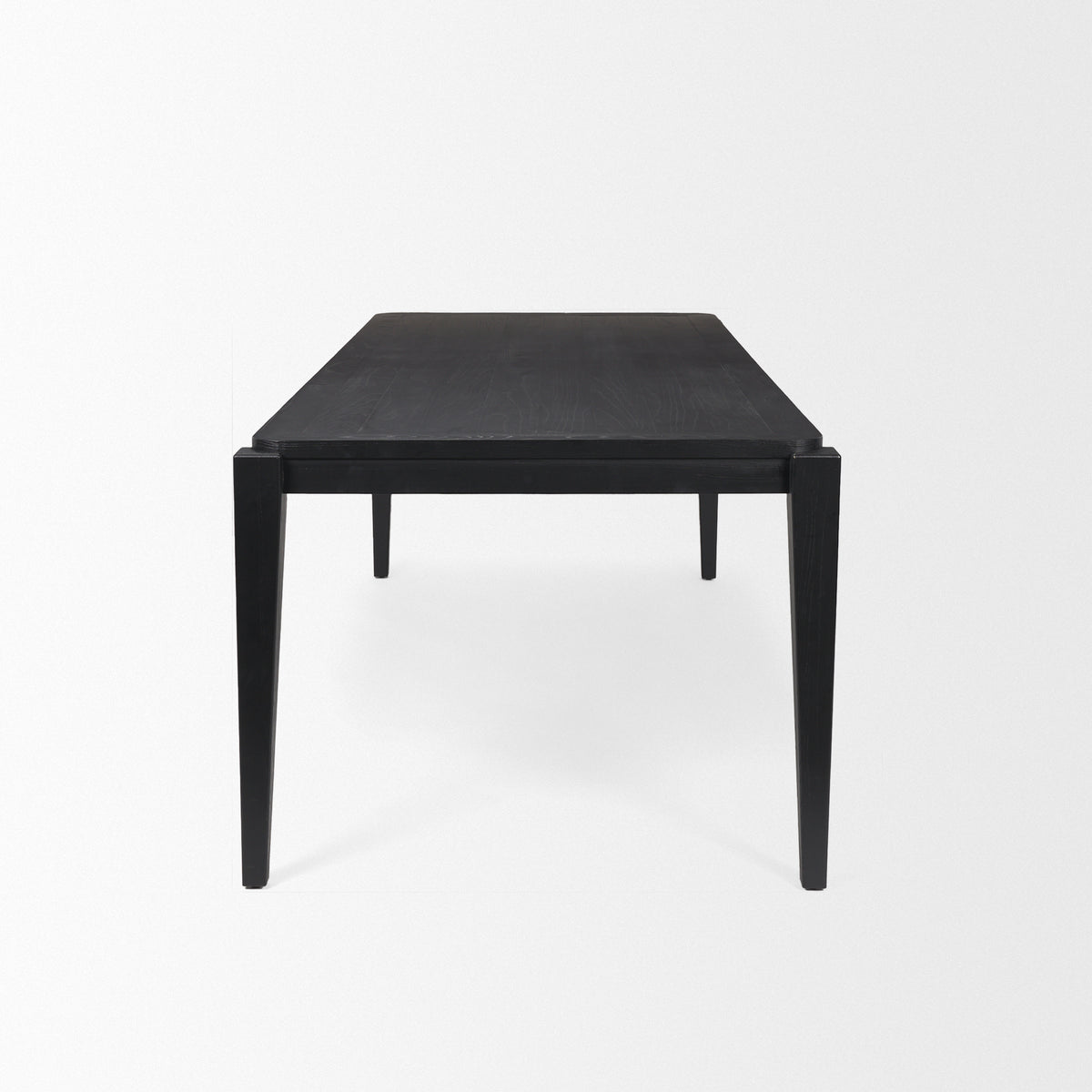 Teva Black Rectangular Dining Table