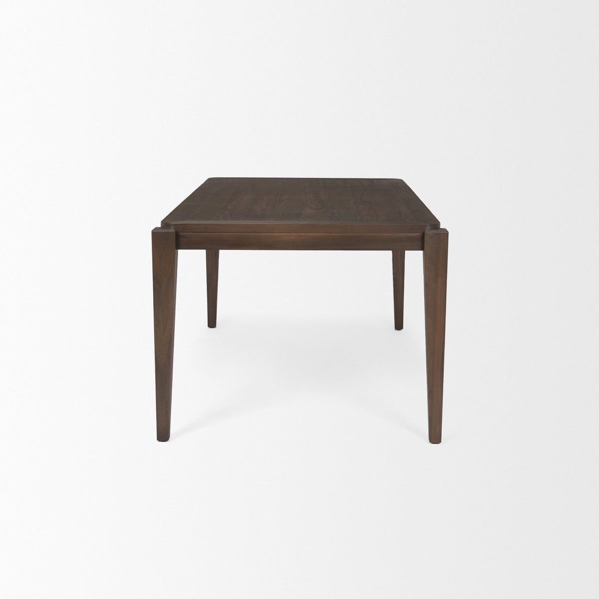 Teva Dark Brown Rectangular Dining Table