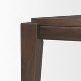Teva Dark Brown Rectangular Dining Table