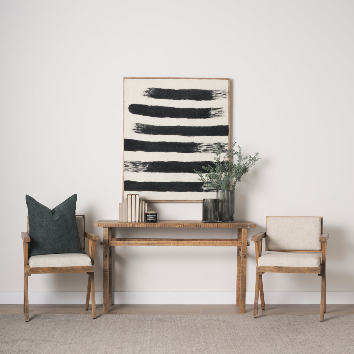 Rosie Brown 54" Wood Console Table