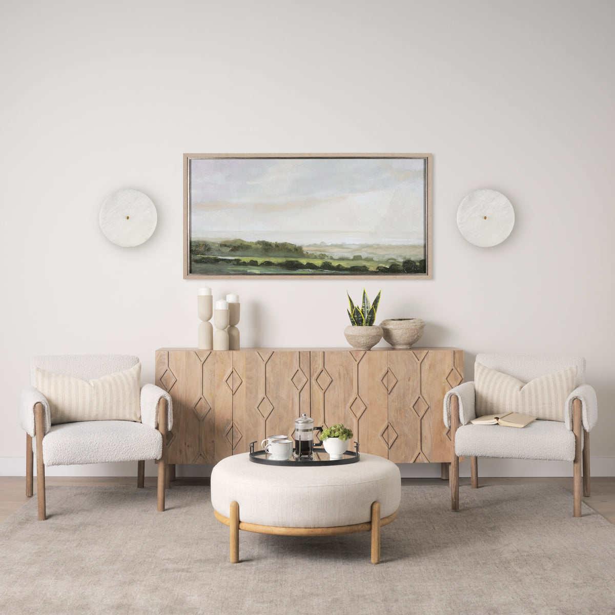 Dolly Brushed Gold Metal with Alabaster Shade 4-Light Wall Sconce