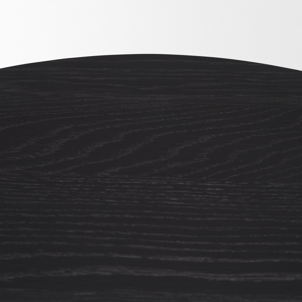 Tucson Natural/Black Wood with Round Oak Top Side Table