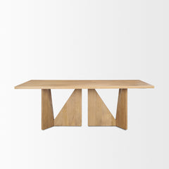 Tarro Light Brown Rectangular Dining Table