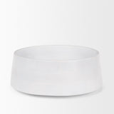 Kadara Whitewash Solid Wood Decorative Bowl
