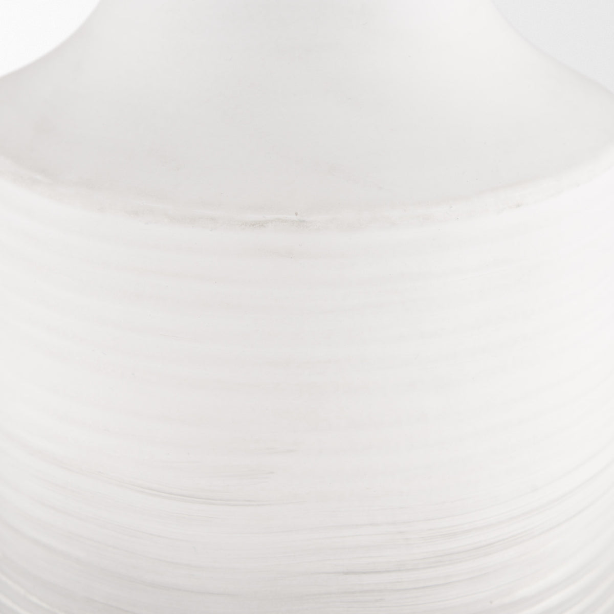 Toru White/Gray Tall Ombre Metal Vase