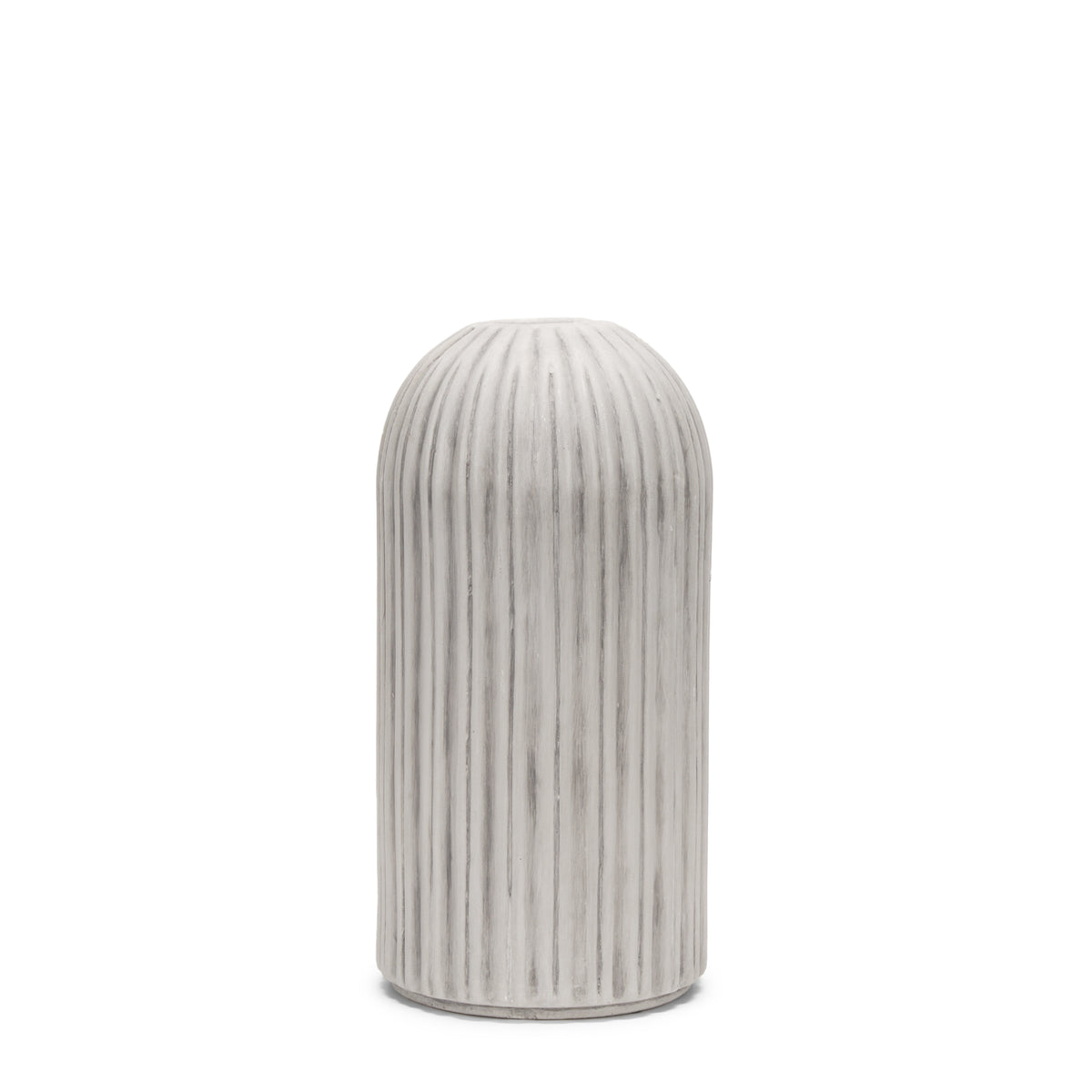 Ummi Off-White/Gray Small Ceramic Vase