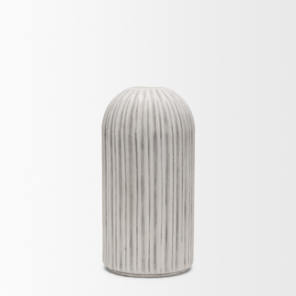 Ummi Off-White/Gray Small Ceramic Vase