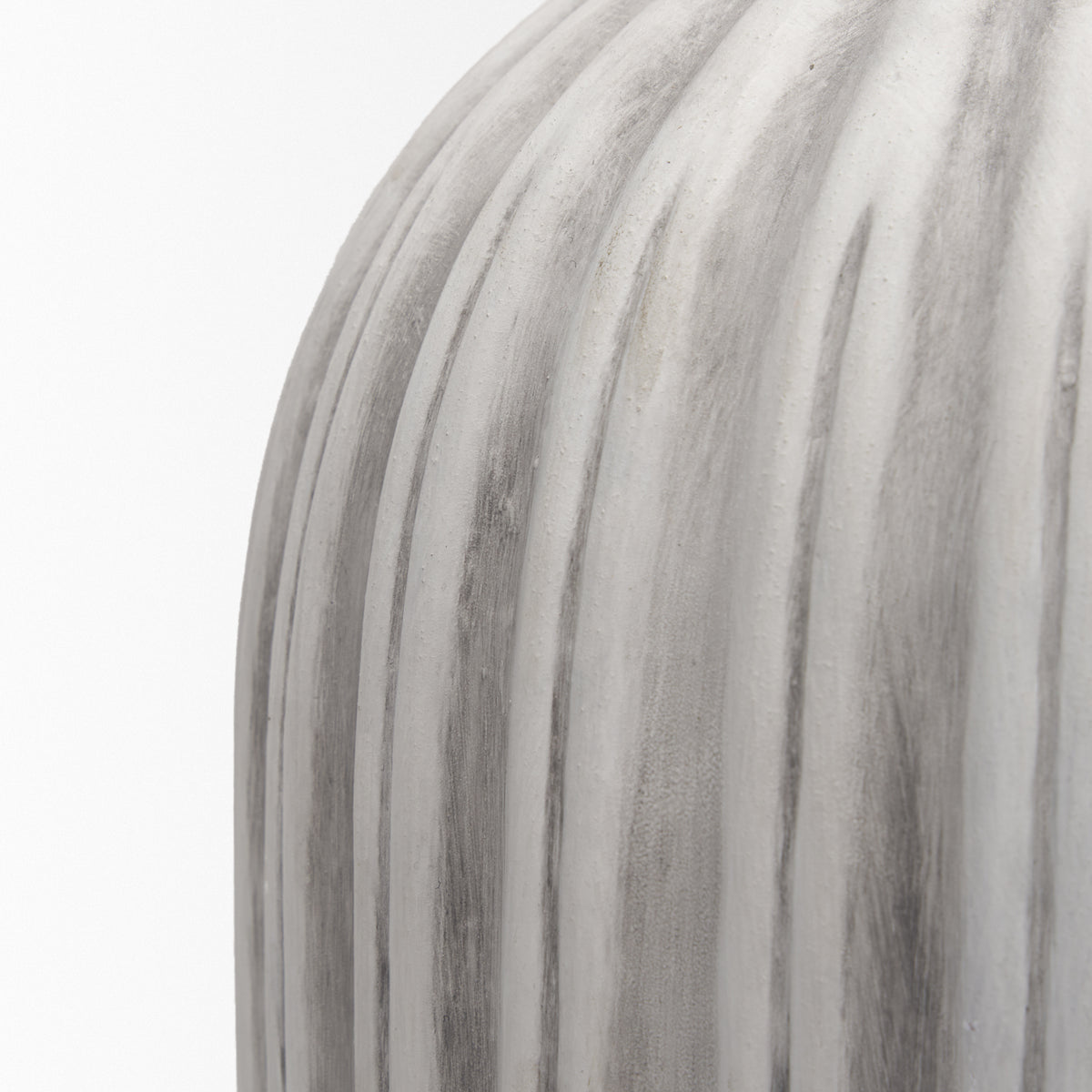Ummi Off-White/Gray Small Ceramic Vase