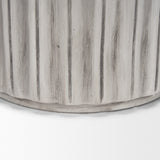 Ummi Off-White/Gray Small Ceramic Vase