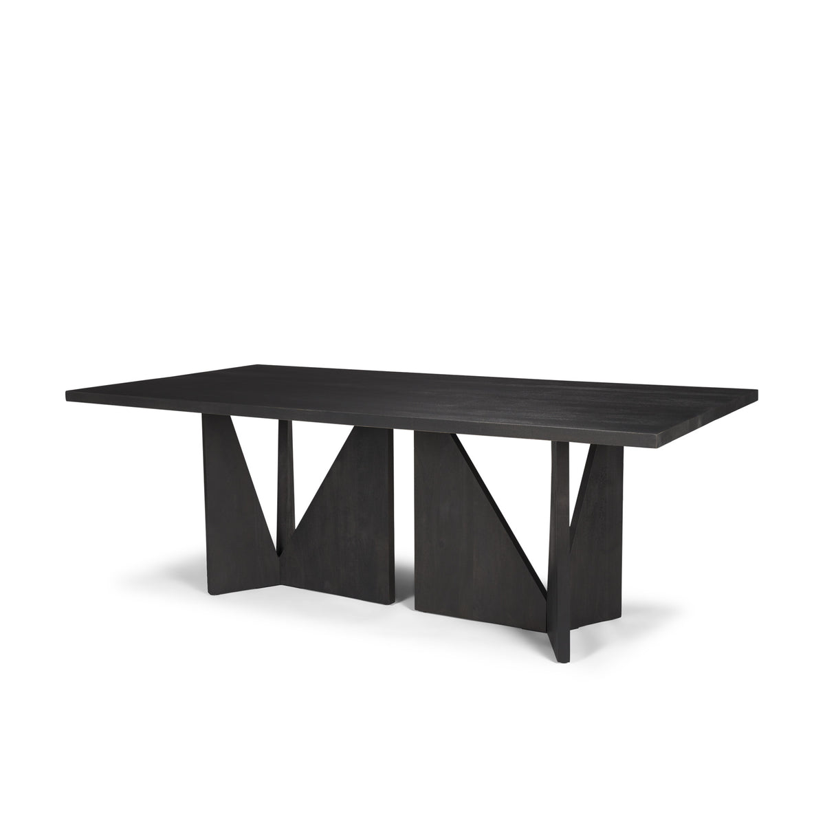 Tarro Black Rectangular Dining Table