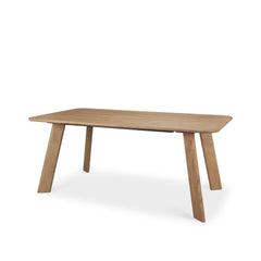 Welborn Light Brown 72"W Rectangular Dining Table