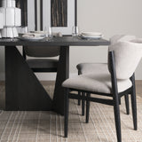 Tarro Black Rectangular Dining Table