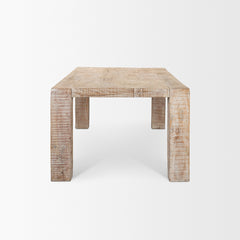 McArthur White 84"W Dining Table
