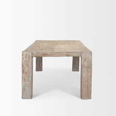 McArthur White 94"W Dining Table
