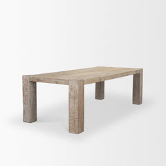 McArthur White 94"W Dining Table