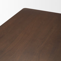 Jonan Dark Brown Rectangular Dining Table