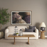 Takoda Light Brown Wood Tapered Drum Accent Table