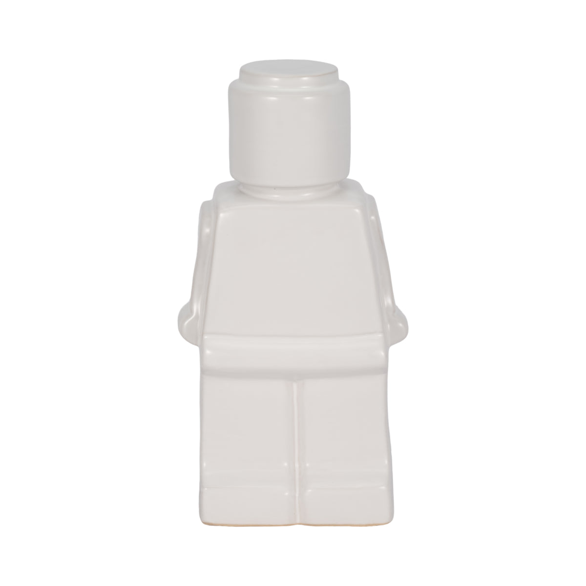 Rex Manor White Block Man Figure