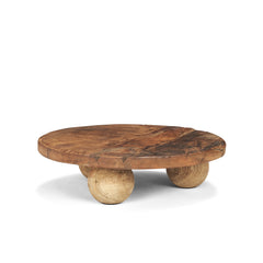 Kerra Brown Small Solid Reclaimed Wood Tray