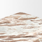 Matteo Pink Solid Marble Square Side Table