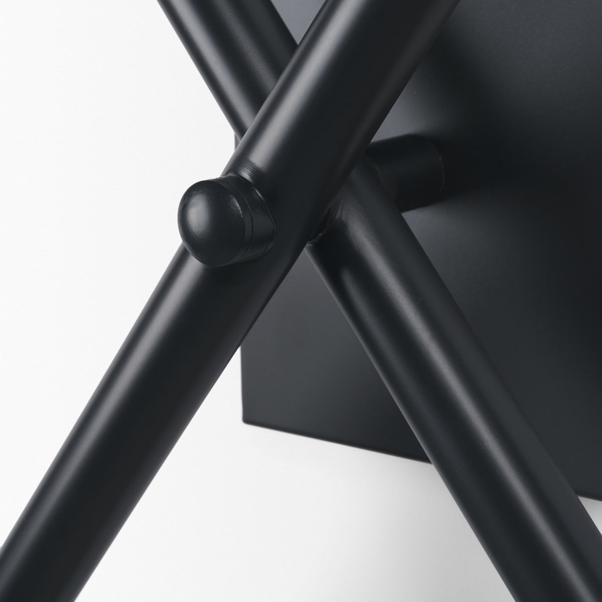 Xendi Black Metal Sputnik Wall Sconce
