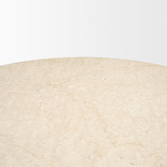 Marilyn Light Brown 48" Round Pedestal Dining Table