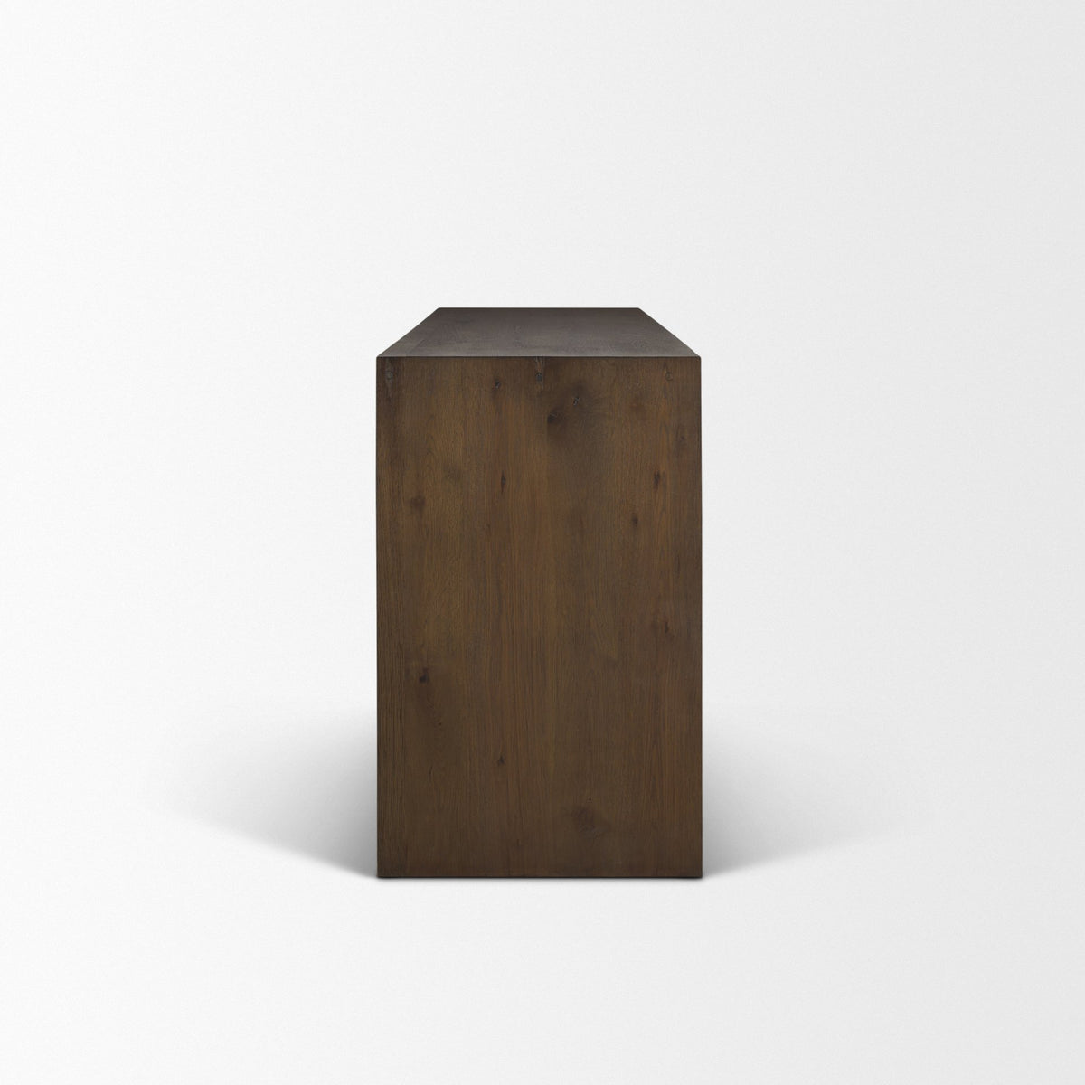 Belford Dark Brown 6-Drawer Oak Wood Dresser