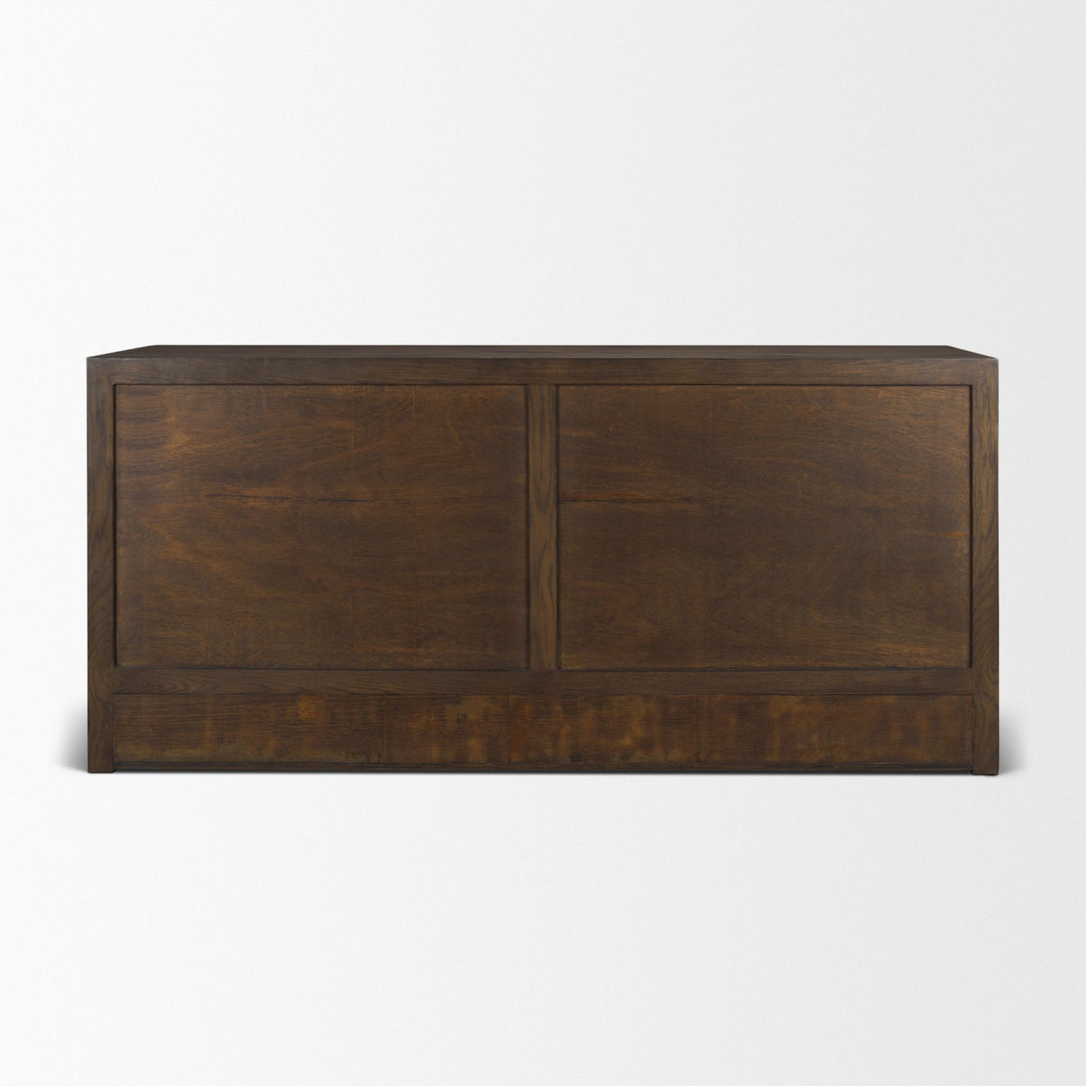 Belford Dark Brown 6-Drawer Oak Wood Dresser