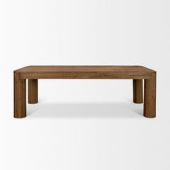 Hewitt Brown Rectangular Dining Table