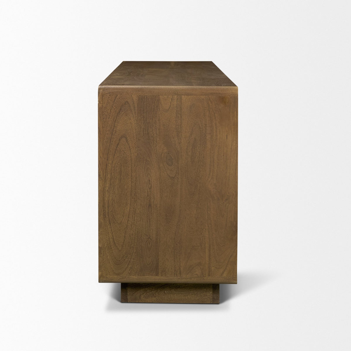 Valterra Dark Brown/Cappuccino Wood Marble 4 Door Sideboard