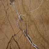 Matteo Rust Solid Rainforest Marble Square Side Table