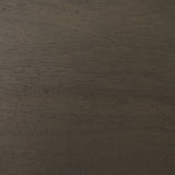 Cinder Dark Brown Distressed Wood Reeded 2-Door Closed Tall Cabinet