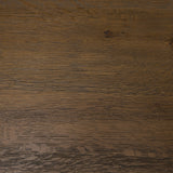 Kendrix Dark Brown/Cappuccino Oak Wood Marble 4 Door Closed Sideboard