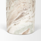 Bellancia Pink Rosa Marble Pedestal Side Table