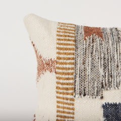 Kenzie Multicolor 13x21 Print Lumbar Pillow Cover with Non-Allergen Filler (Set of 2)