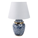 Midco Multicolor Chinoiserie Table Lamp with Trim