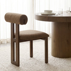 Tribeca Mocha/Brown Open Back Dining Side Chair (Set of 2)